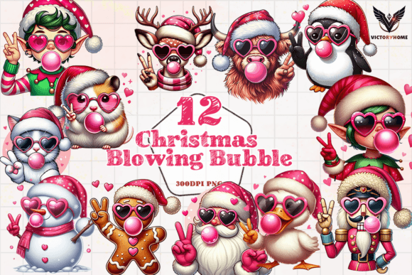 Christmas Blowing Bubble Clipart PNG: A Practical Review for Digital Sellers