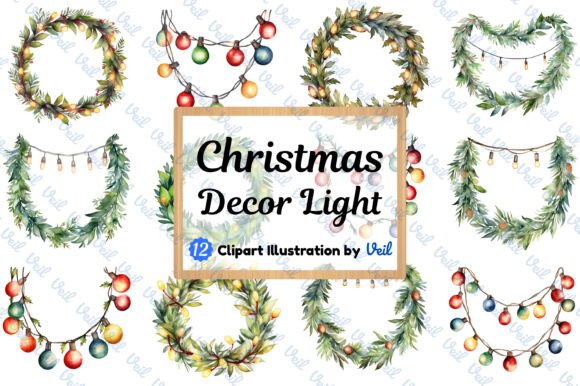 Christmas Decoration Light Clipart: A Practical Review for Digital Sellers