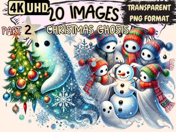 Christmas Ghosts P2: A Review of These Festive Illustrations