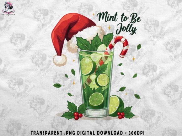 Christmas Mojito - Mint to Be Jolly Illustrations Review