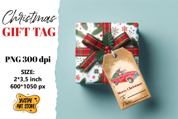 Christmas Truck Gift Tag Review