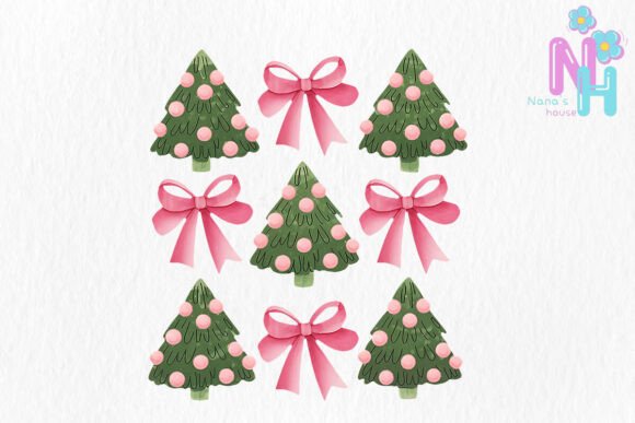 Coquette Christmas Bow Sublimation: A Designer's Review of Festive Illustrations