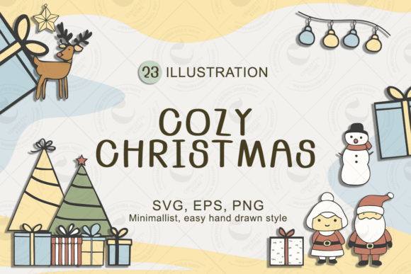 Cozy Minimalist Christmas Illustration Review
