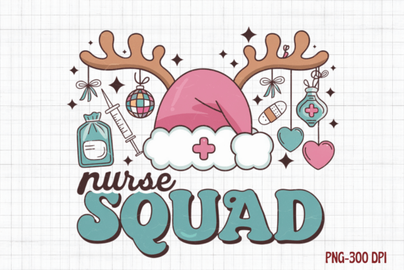 Nurse Squad, Nurse Christmas Png Review