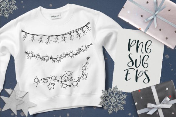 Set of Christmas Garlands SVG, EPS Png: A Practical Review for Digital Sellers