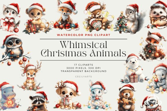 Whimsical Christmas Animals: A Crafter’s Review of Festive Illustrations